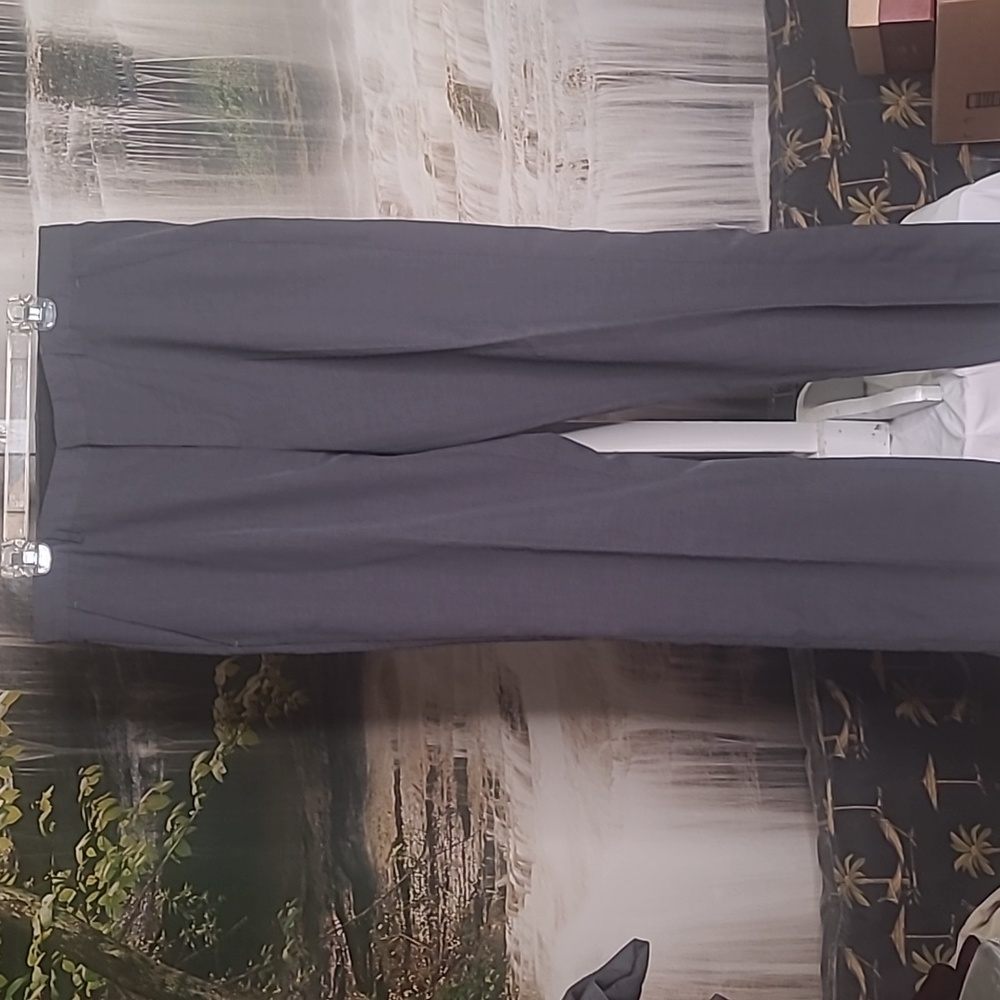 New! Calvin Klein Mens 36 x 32 navy blue gray business dress pants